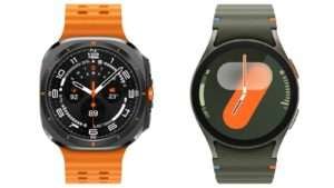 two watches of samsung company