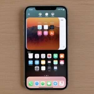 Apple mobile with ios 18